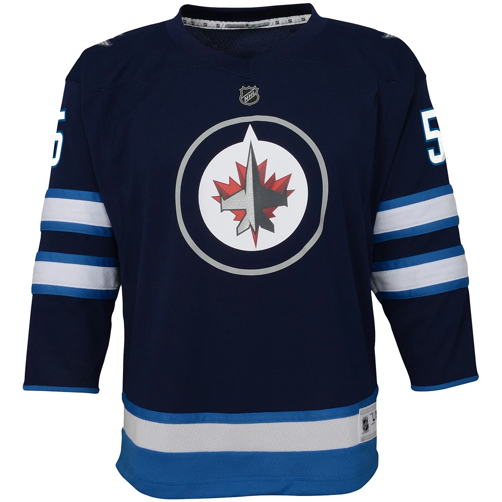 Youth Mark Scheifele Navy Winnipeg Jets Home Replica Player - Jersey