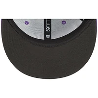 Casquette ajustée New Era Winston-Salem Dash Theme Nights Hyphen 59FIFTY violette pour homme