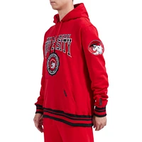 Men's Pro Standard Black Winston-Salem State Rams Crest Pullover Hoodie