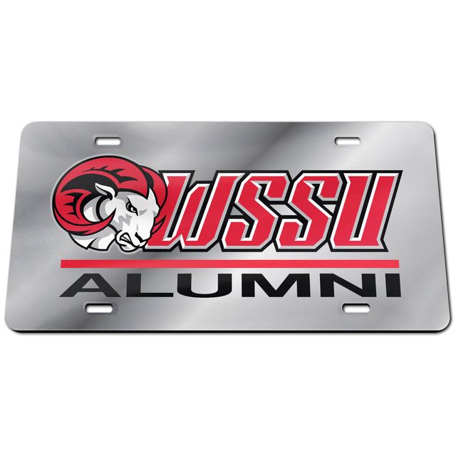 WinCraft Winston-Salem State Rams Alumni Plaque d'immatriculation classique