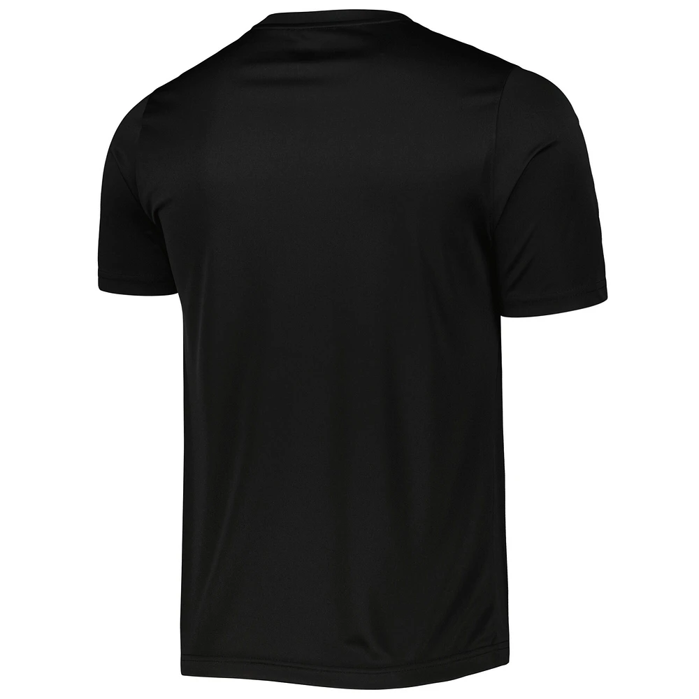 Men's Champion Black Wisconsin Badgers Impact Knockout T-Shirt