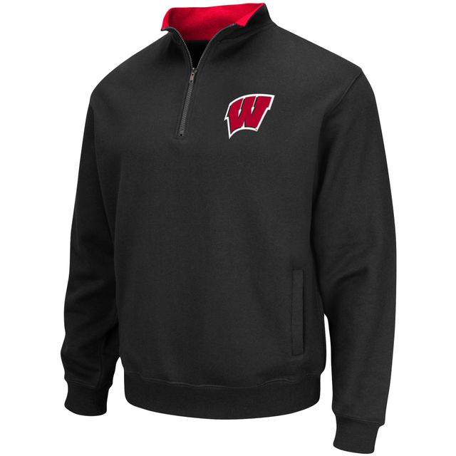 Veste Colosseum Black Wisconsin Badgers Big & Tall Tortugas pour homme