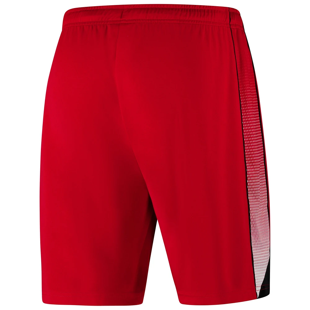 Men's Colosseum Red Wisconsin Badgers Online Shorts