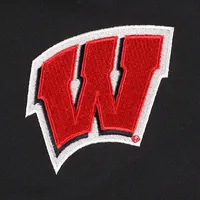 Men's Dunbrooke Black Wisconsin Badgers Sonoma Full-Zip Jacket
