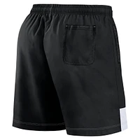 Men's Fanatics Black Wisconsin Badgers Elements Intensity Woven Shorts