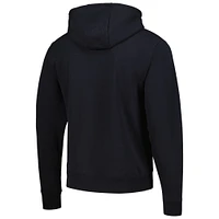 Men's League Collegiate Wear  Black Wisconsin Badgers Bendy Arch Essential Pullover Hoodie