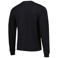 Men's League Collegiate Wear  Black Wisconsin Badgers Bendy Arch Essential Pullover Sweatshirt