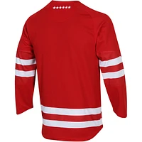 Maillot de hockey Under Armour Wisconsin Badgers UA Replica pour homme rouge