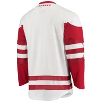 Maillot de hockey Under Armour Wisconsin Badgers UA Replica pour homme Blanc