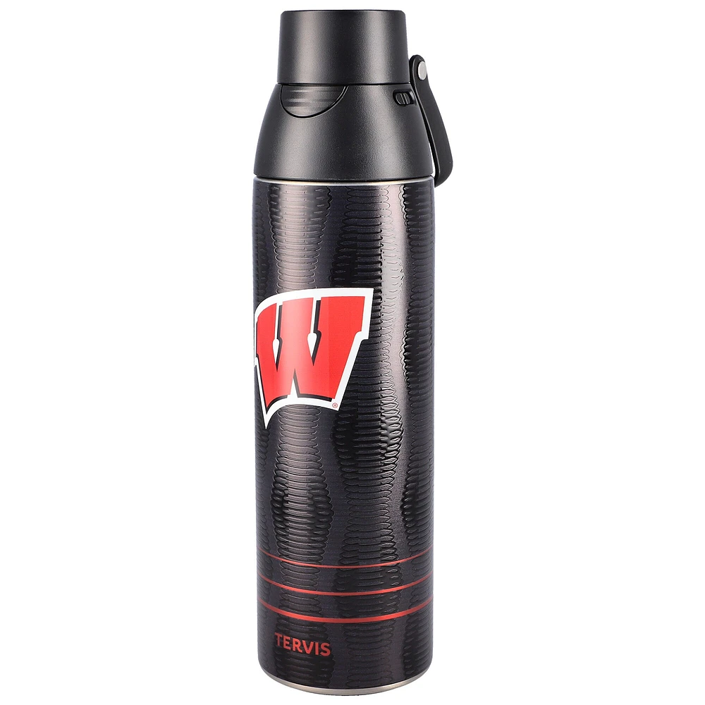 Bouteille d'eau en acier inoxydable Tervis Wisconsin Badgers Full Speed Venture de 36 oz
