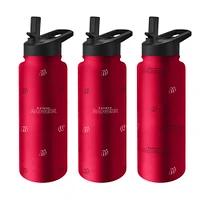 Wisconsin Badgers 34oz. Steep and Repeat Quencher Bottle