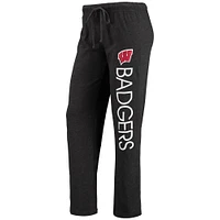 Women's Concepts Sport Black/Red Wisconsin Badgers Tank Top & Pants Sleep Set
