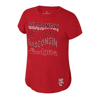 Youth Colosseum Red Wisconsin Badgers Rogan T-Shirt