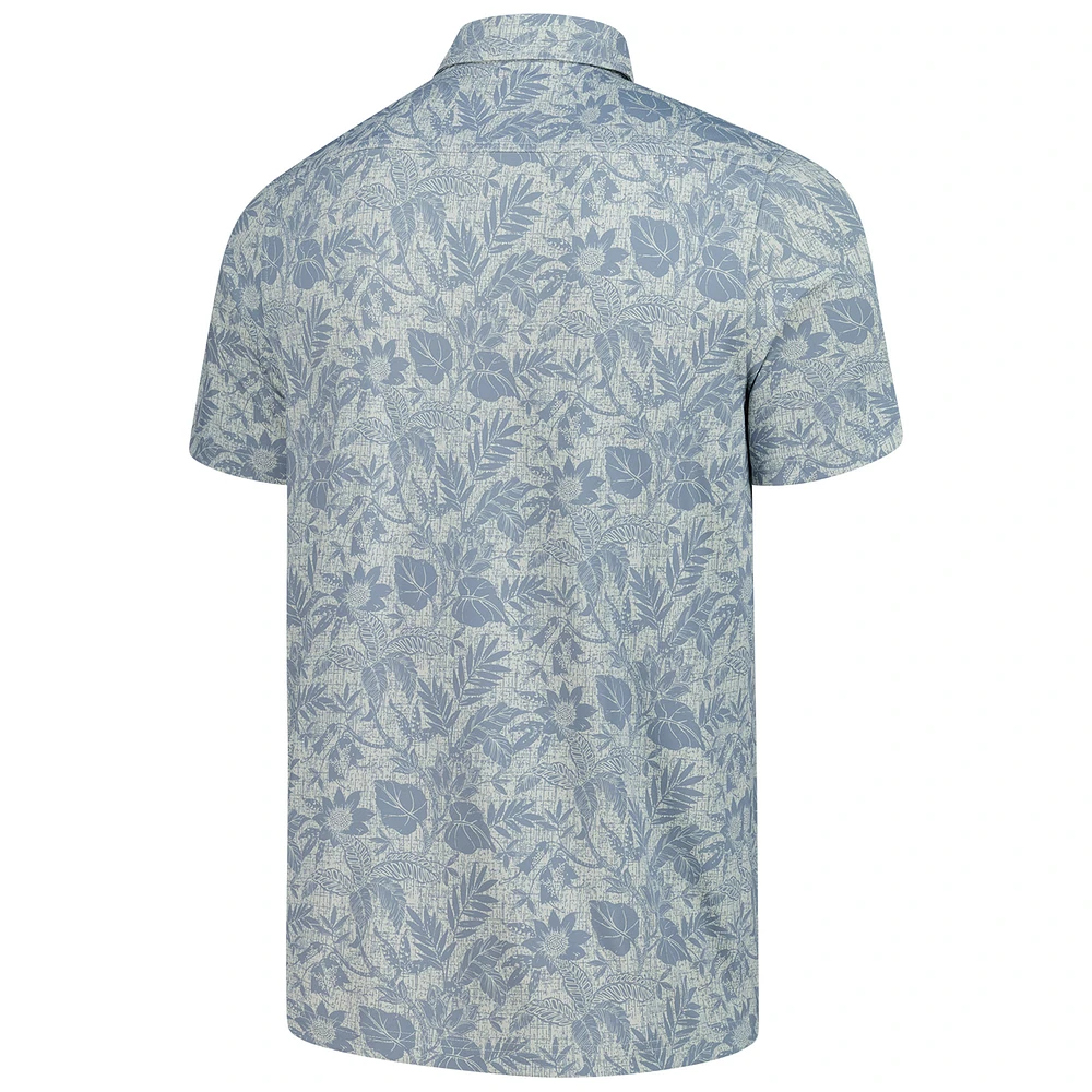 Men's Ahead  Gray WM Phoenix Open Alamos Button-Up Shirt