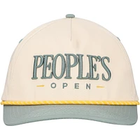 Chapeau ajustable en corde ouverte WM Phoenix pour homme, couleur crème