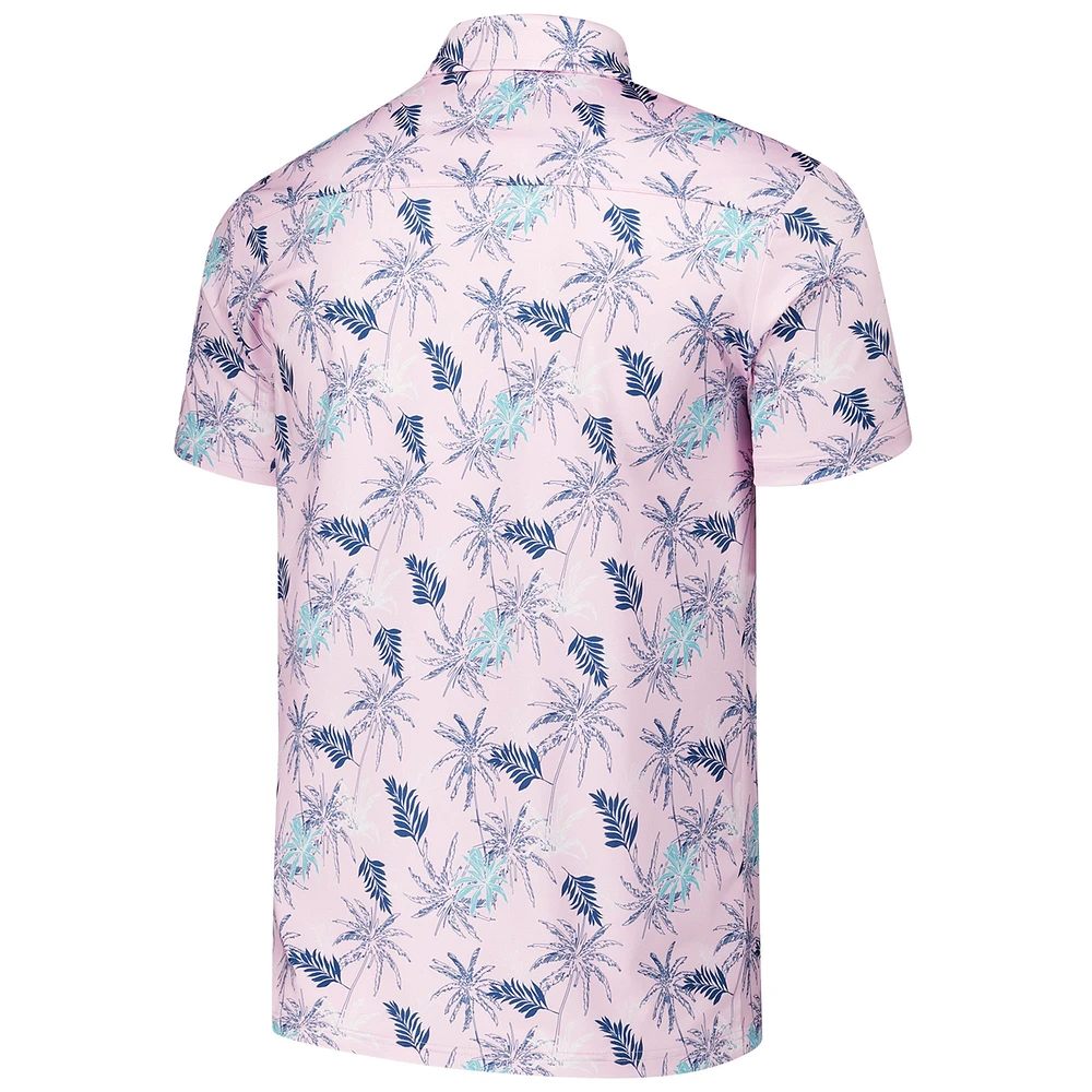 Men's Flomotion Light Pink WM Phoenix Open Breezy Banks Polo