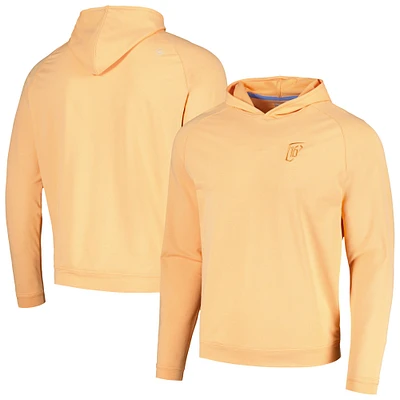 Sweat à capuche Peter Millar orange WM Phoenix Open Pine Performance pour hommes