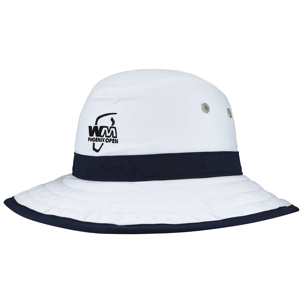Chapeau bob unisexe Ahead WM Phoenix Open Play Sun blanc