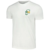 Unisex Flomotion White WM Phoenix Open Prickly Swing T-Shirt