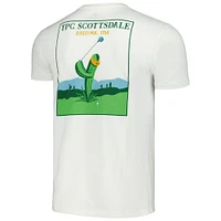 Unisex Flomotion White WM Phoenix Open Prickly Swing T-Shirt