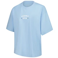 Women's Barstool Golf  Blue WM Phoenix Open Oversized T-Shirt
