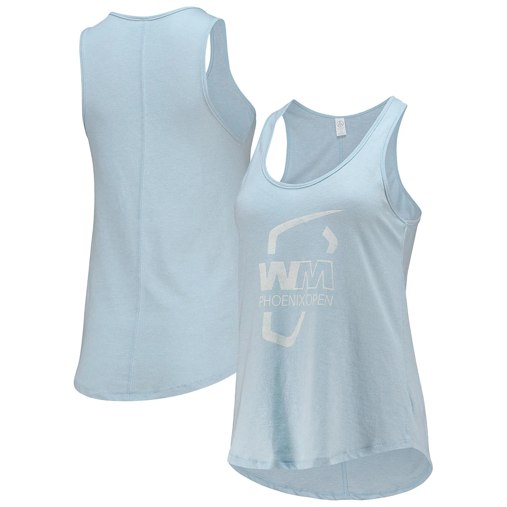 Women's Alternative Apparel Light Blue WM Phoenix Open Backstage Tank Top