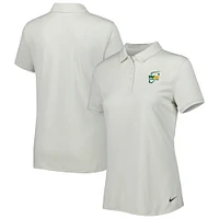 Women's Nike White WM Phoenix Open Victory Embossed Performance Notch Neck Polo