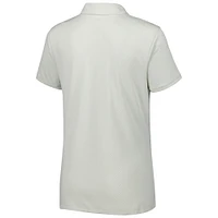 Women's Nike White WM Phoenix Open Victory Embossed Performance Notch Neck Polo