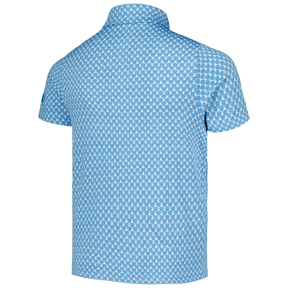 Youth Under Armour  Blue WM Phoenix Open Playoff 3.0 Balloons Micro Polo