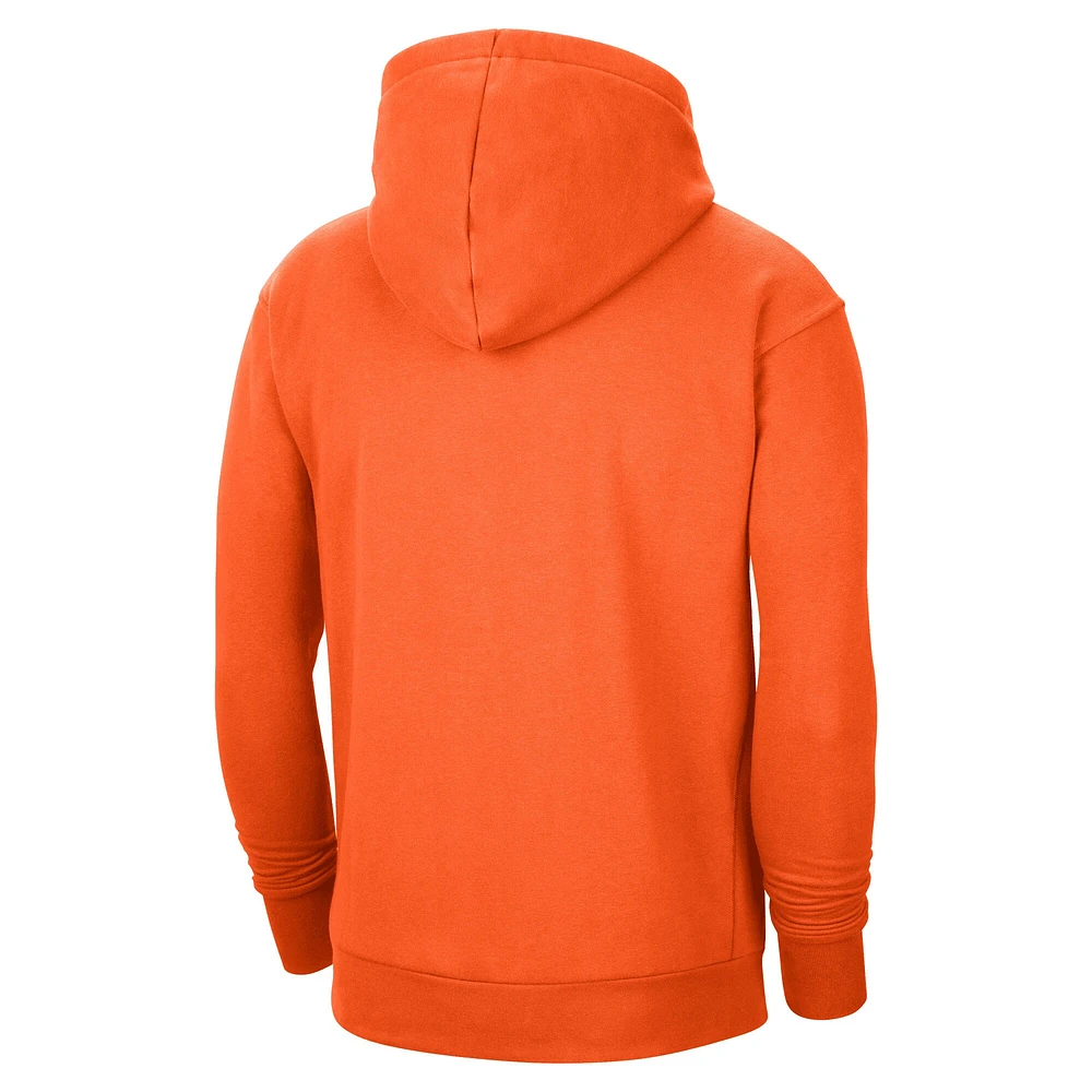 Nike WNBA Orange Logowoman pour homme - Chandail à capuchon