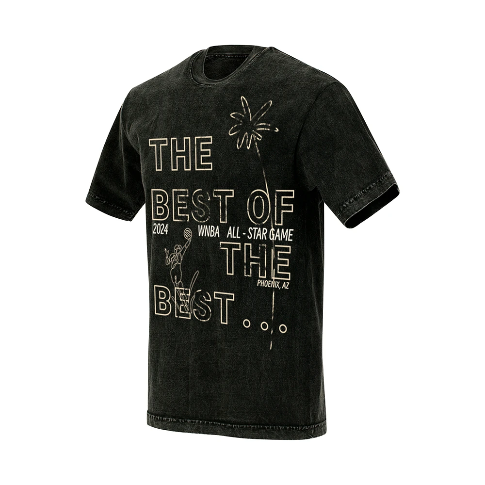 Unisex round21 Black 2024 WNBA All-Star Game The Best of the T-Shirt