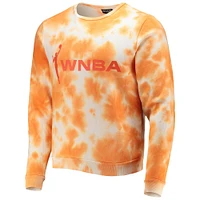Unisex The Wild Collective Orange WNBA Cloud Wash Pullover Sweatshirt