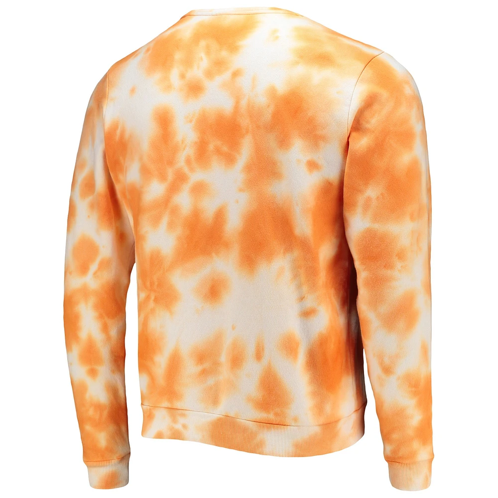 Unisex The Wild Collective Orange WNBA Cloud Wash Pullover Sweatshirt