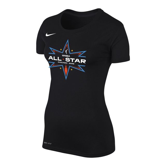 T-shirt Performance Nike 2022 WNBA All-Star Game Logo Legend pour femme, noir