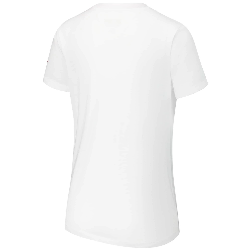 Women's Sportiqe  White 2024 WNBA All-Star Game Premium Arcadia T-Shirt