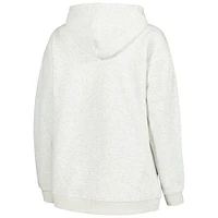Women's The Wild Collective Heather Gray WNBA Washed Full-Zip Hoodie
