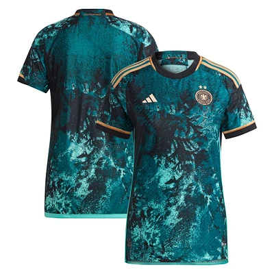 Women's adidas  Teal Germany National Team 2023 Away Authentic Jersey