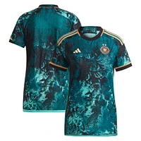 Women's adidas  Teal Germany National Team 2023 Away Authentic Jersey