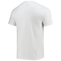 Men's Checkered Flag White Wood Brothers Racing Pit Crew T-Shirt