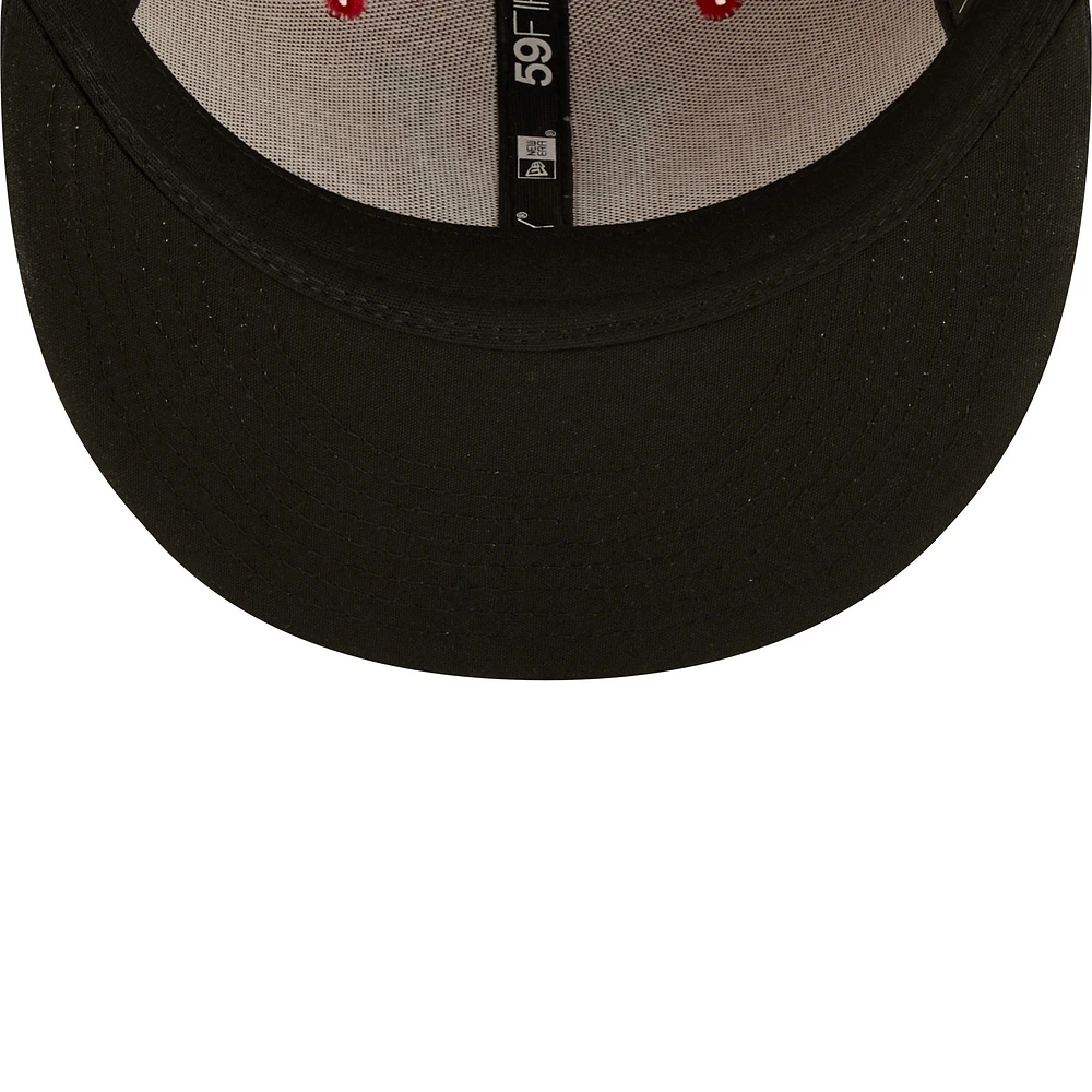 Casquette ajustée New Era Red Worcester Sox Authentic Collection Team Alternate 59FIFTY pour homme