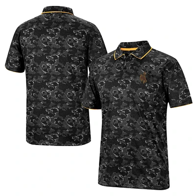 Polo Speedman des Cowboys du Wyoming Colosseum noir pour homme