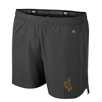 Men's Colosseum Charcoal Wyoming Cowboys Langmore Shorts