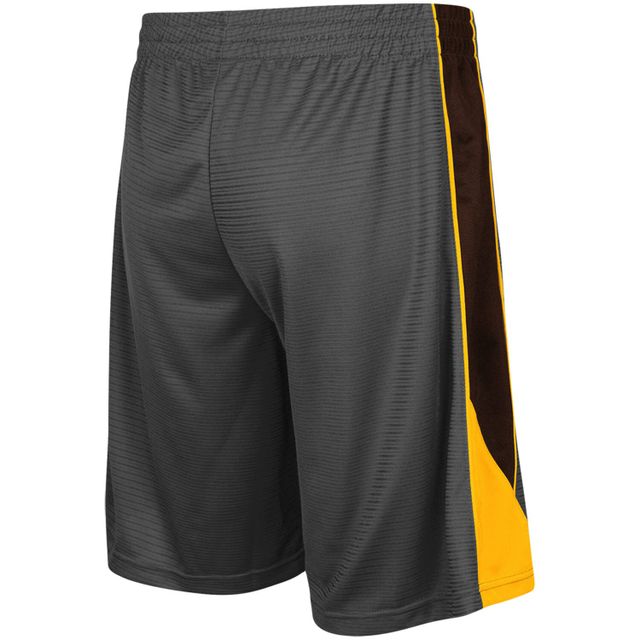 Short Colosseum Charcoal Wyoming Cowboys Turnover pour homme