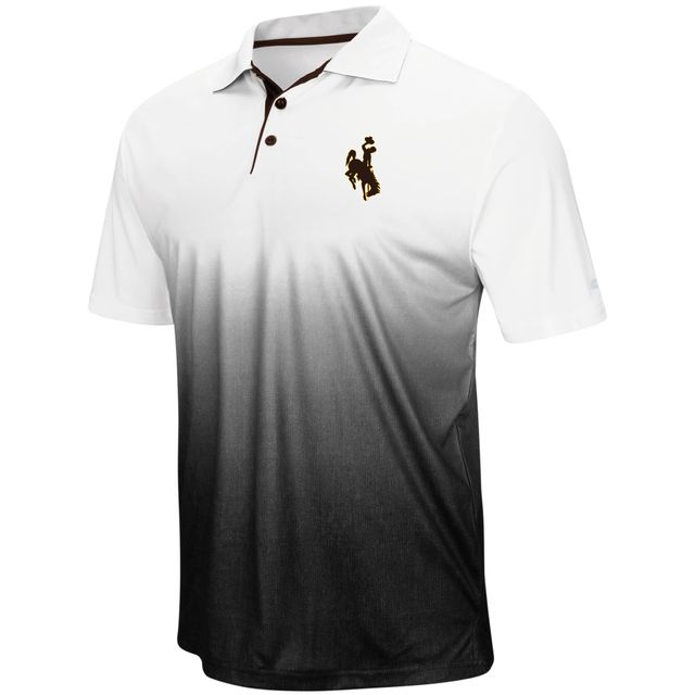 Polo Colosseum Gray Wyoming Cowboys Magic Team Logo pour homme