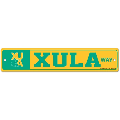 WinCraft XULA Gold 3.75'' x 19'' Street Sign