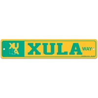 WinCraft XULA Gold 3.75'' x 19'' Street Sign