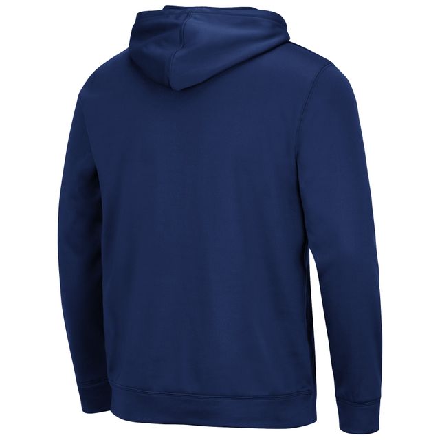 Sweat à capuche Colosseum Navy Yale Bulldogs Lantern pour homme