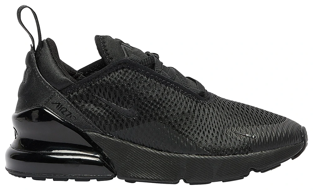 Nike Boys Air Max 270 - Boys' Preschool Shoes Black/Black/Black