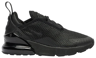 Nike Boys Air Max 270 - Boys' Preschool Shoes Black/Black/Black