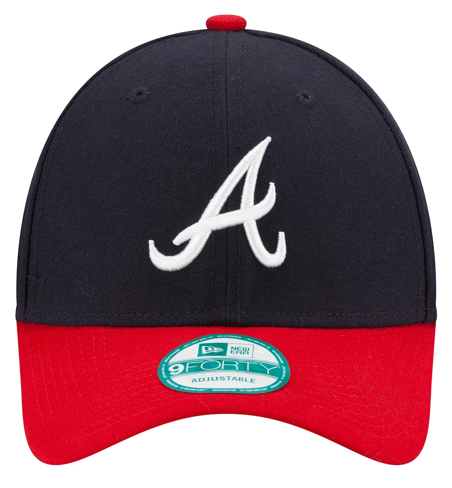 New Era Braves 9Forty Adjustable Cap - Men's